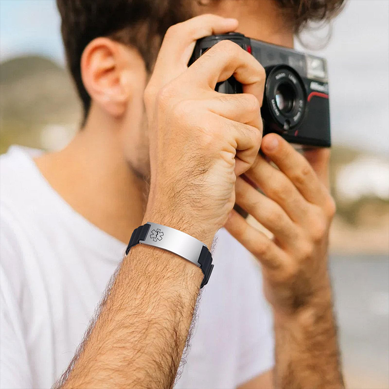 Custom Medical ID Bracelet for - đánh giá và giá Rugged Sport Strap