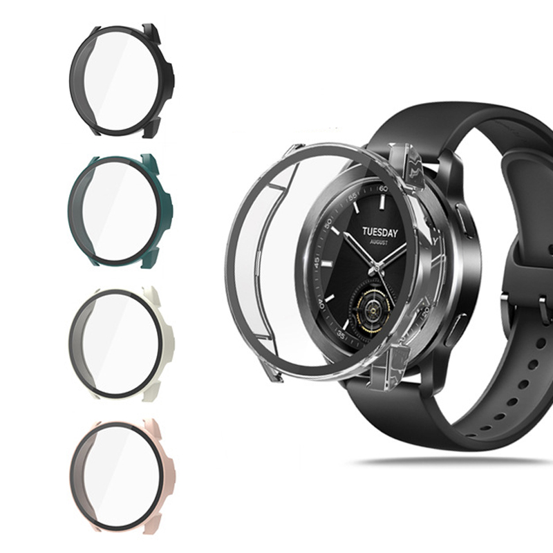 Hard Edge Shell Glass Screen P - đánh giá và giá Xiaomi Smartwatch S3 Accessories