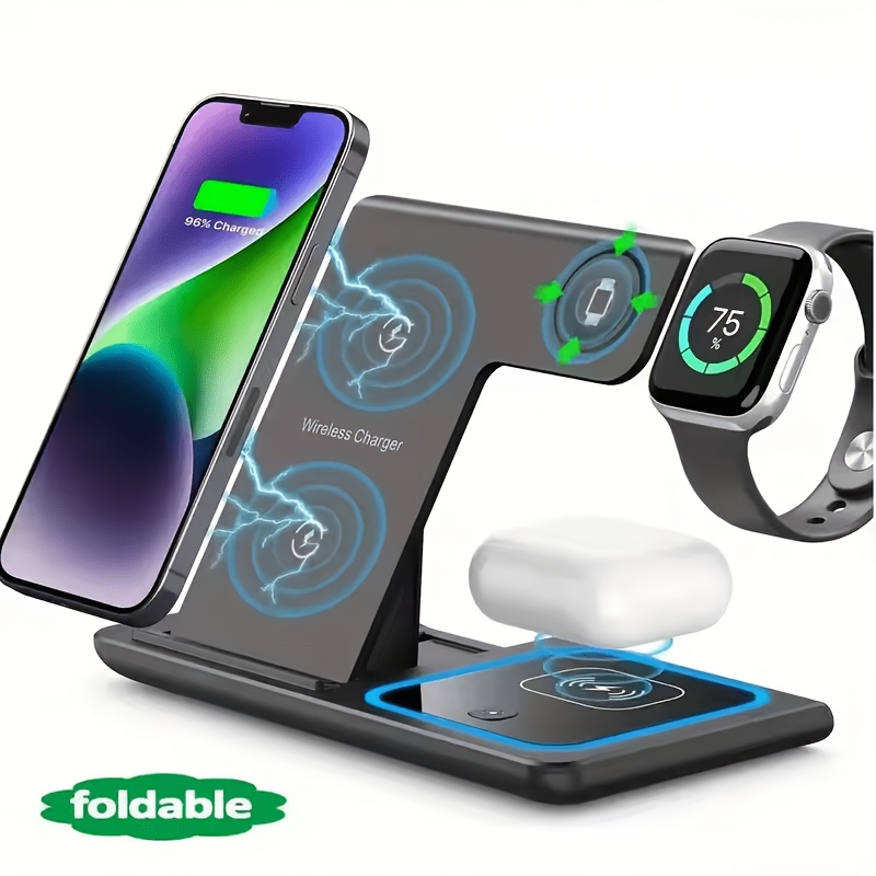 3-In-1 wireless charging stand - đánh giá và giá Watch Charging Dock