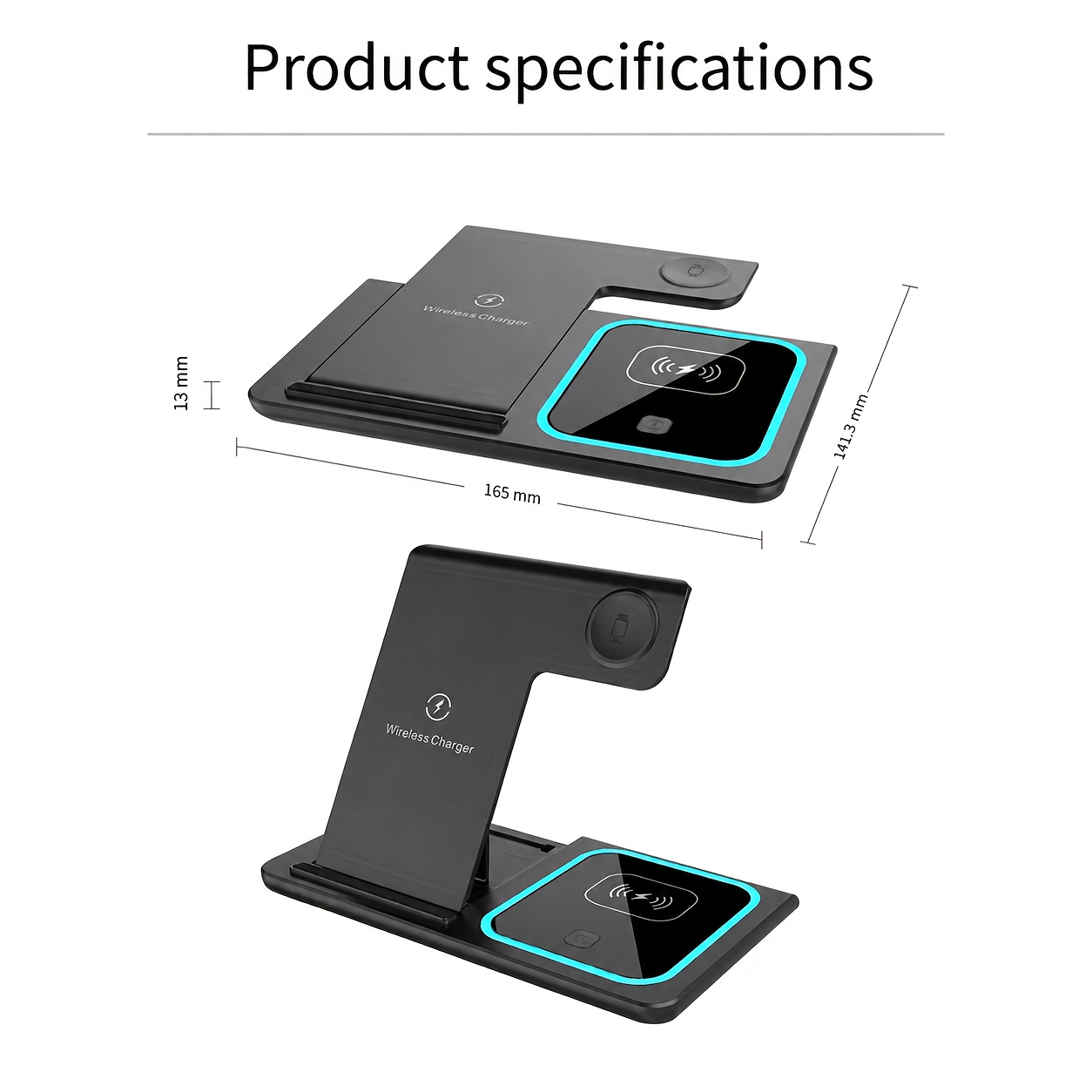 3-In-1 wireless charging stand - đánh giá và giá Watch Charging Dock