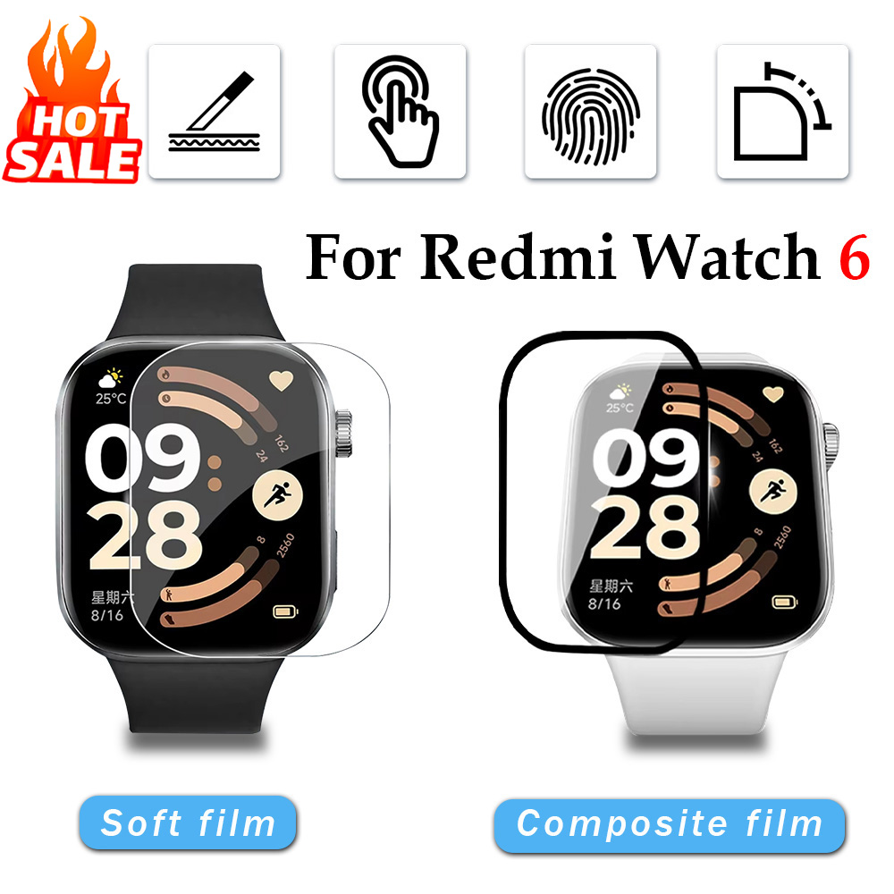 1-5Pcs Soft Film for Xiaomi Re - đánh giá và giá Smartwatch Watch Accessories