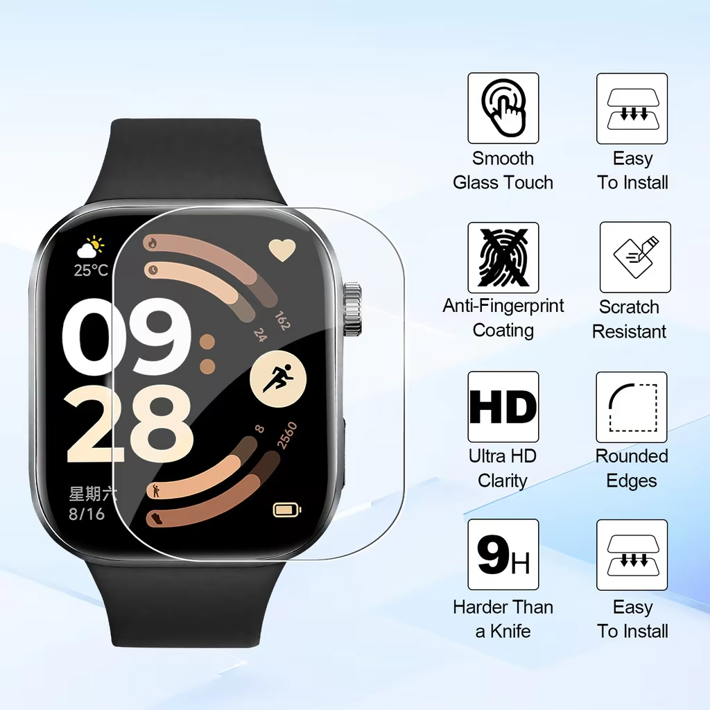 1-5Pcs Soft Film for Xiaomi Re - đánh giá và giá Smartwatch Watch Accessories