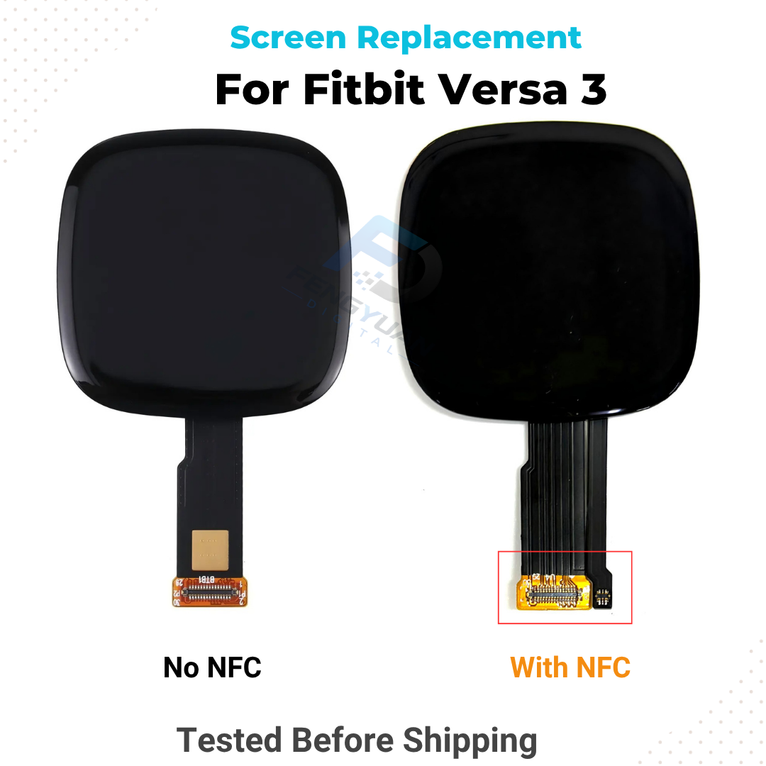 For Fitbit Versa 3 FB511 AMOLE - đánh giá và giá Smartwatch Touch