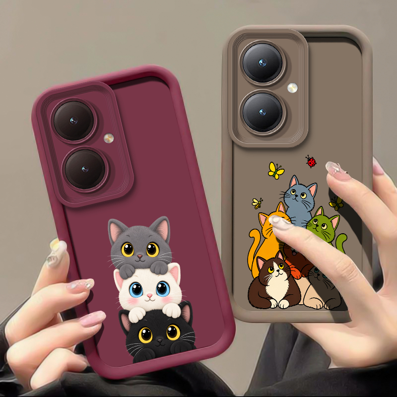 Cute Funny Cat Pattern Phone C - đánh giá và giá Vivo Y28