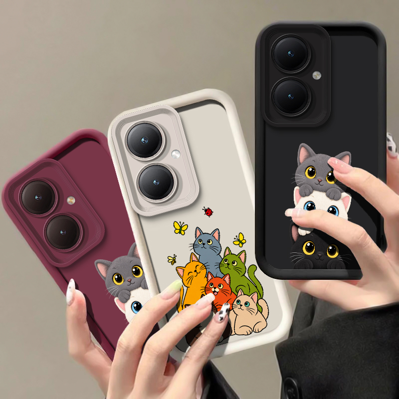 Cute Funny Cat Pattern Phone C - đánh giá và giá Vivo Y28