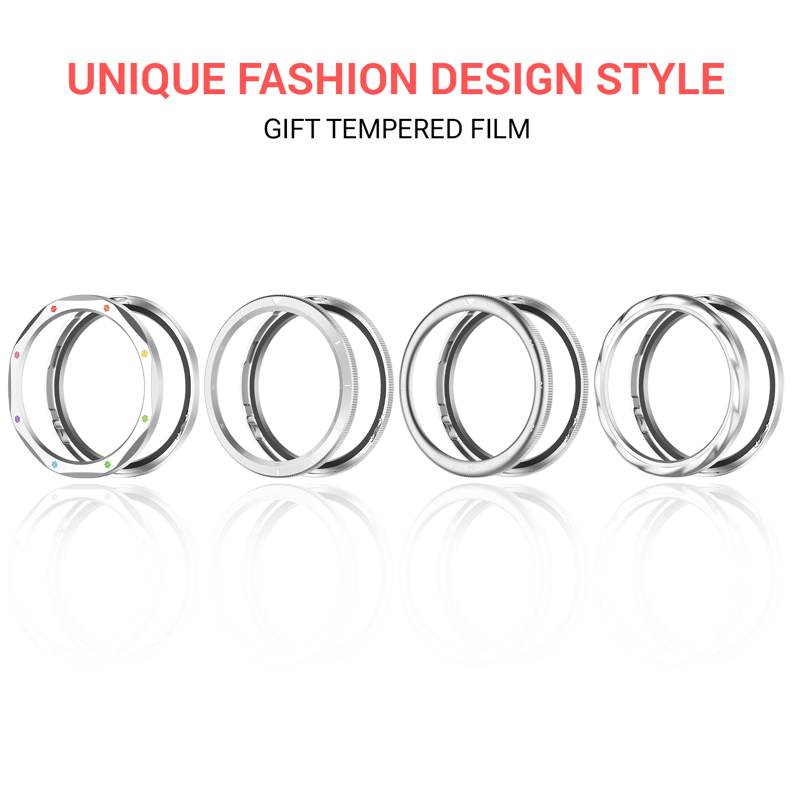 BUSKOZ Metal Bezel Watch Case  - đánh giá và giá Xiaomi Smartwatch S3 Accessories