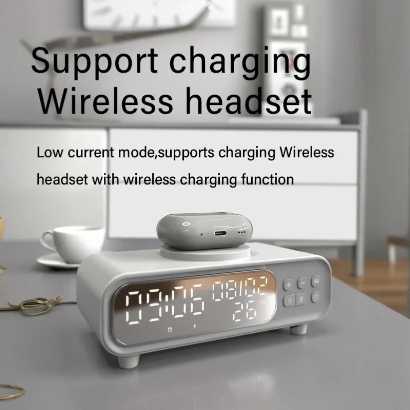 15W Wireless Charger Time Alar - đánh giá và giá Wireless Charger Watch