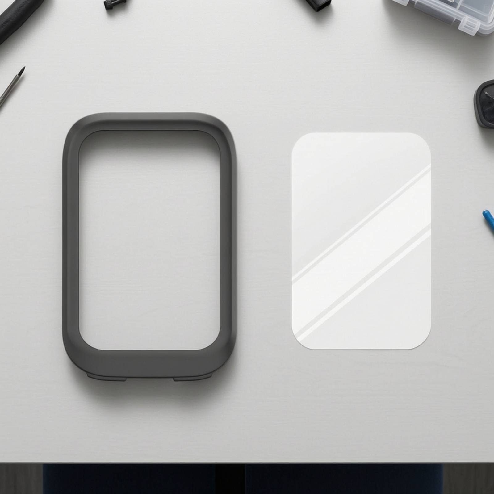 Silicone Case with Screen Prot - đánh giá và giá Screen Protector Film