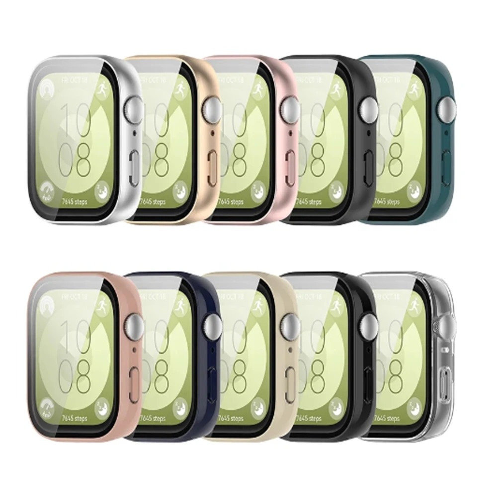 Glass+PC Case for Huawei Watch - đánh giá và giá Smartwatch Watch Accessories For Women