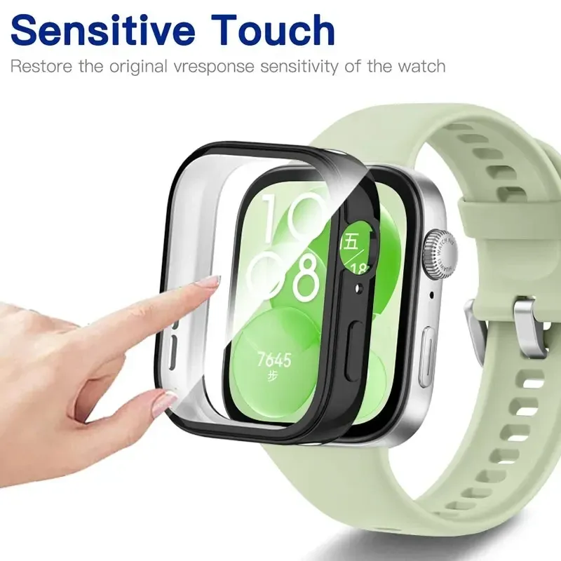 Glass+PC Case for Huawei Watch - đánh giá và giá Smartwatch Watch Accessories For Women