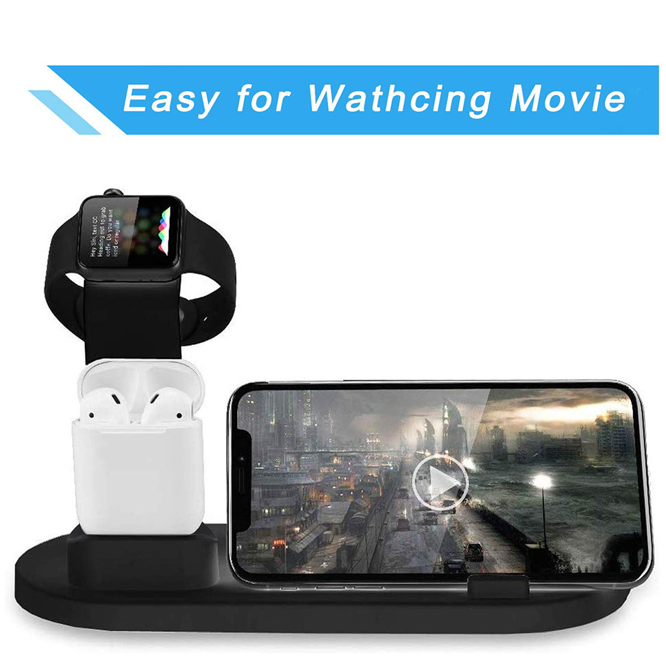7 in 1 Wireless Charger Stand  - đánh giá và giá Wireless Charger Watch