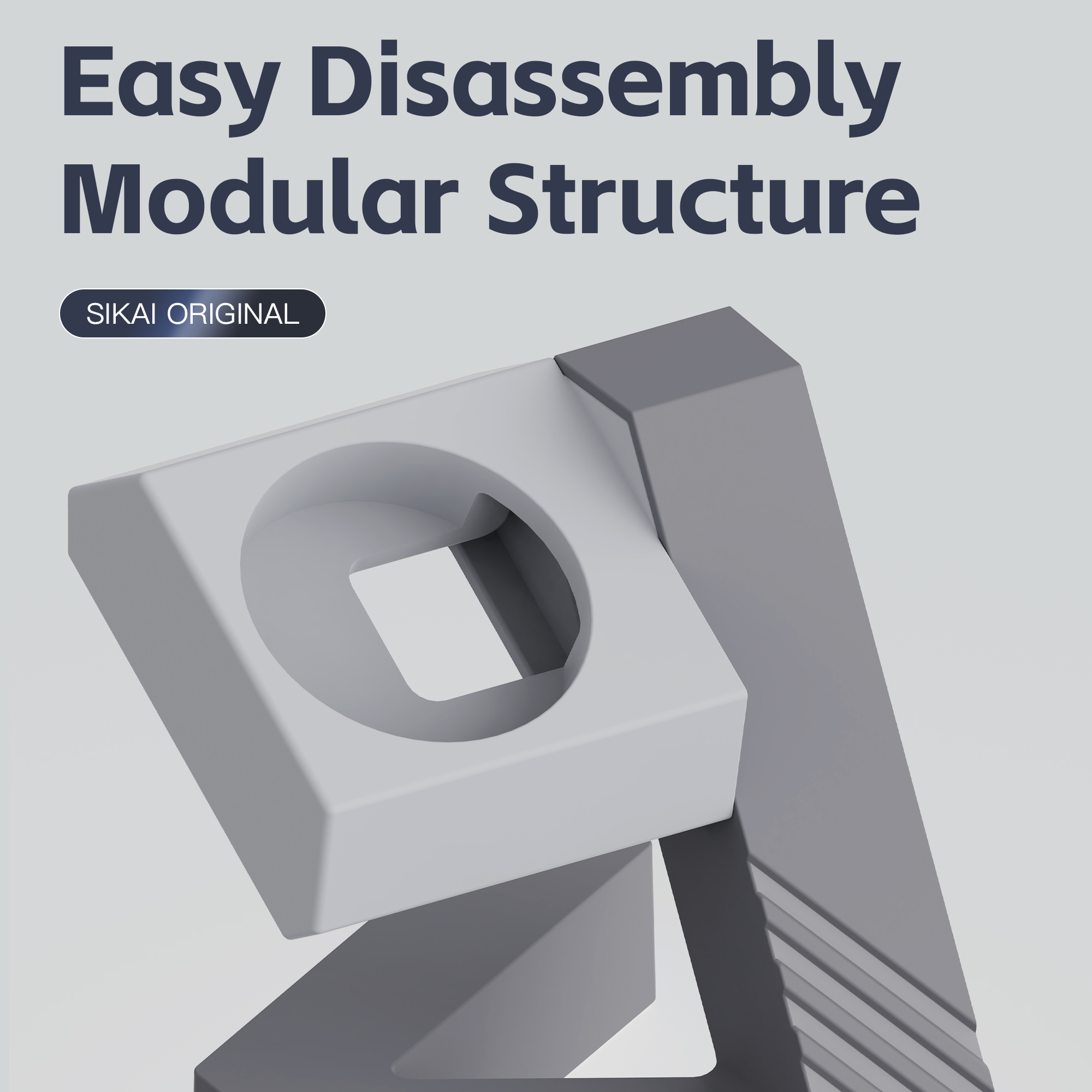 PC Geometric watch stand Dock  - đánh giá và giá Xiaomi Smartwatch S3 Accessories