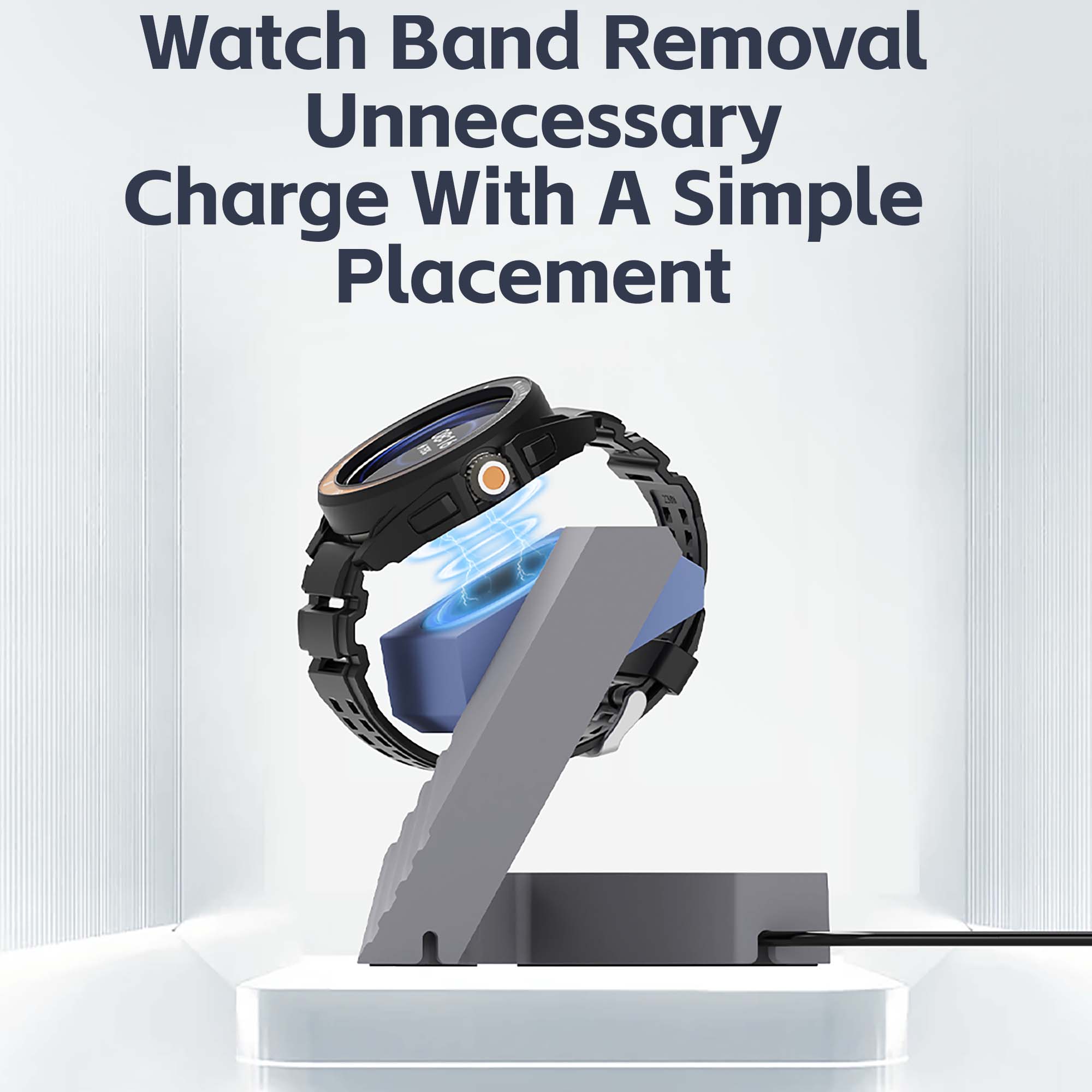 PC Geometric watch stand Dock  - đánh giá và giá Xiaomi Smartwatch S3 Accessories
