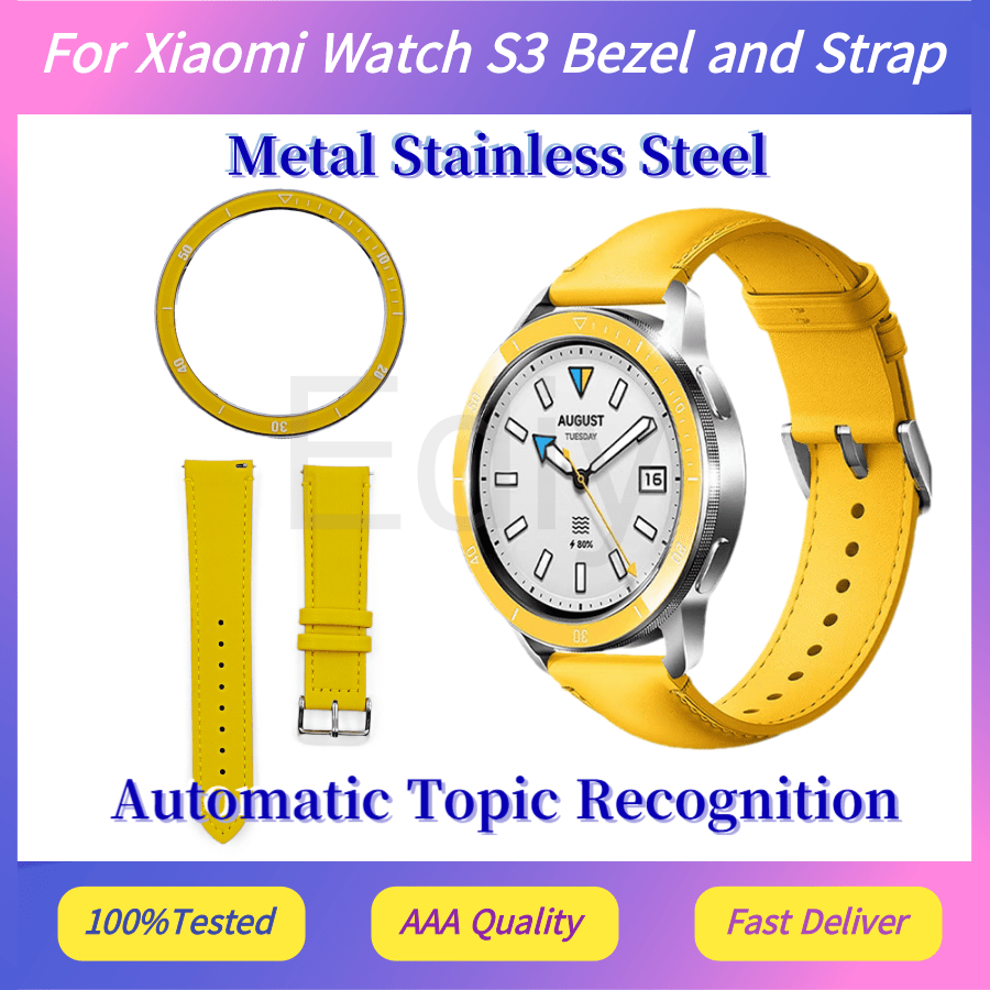 For Xiaomi Watch S3 Bezel and  - đánh giá và giá Xiaomi Smartwatch S3 Accessories