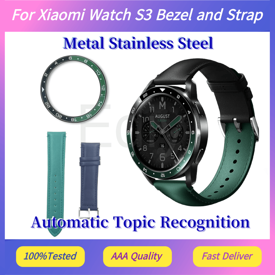For Xiaomi Watch S3 Bezel and  - đánh giá và giá Xiaomi Smartwatch S3 Accessories