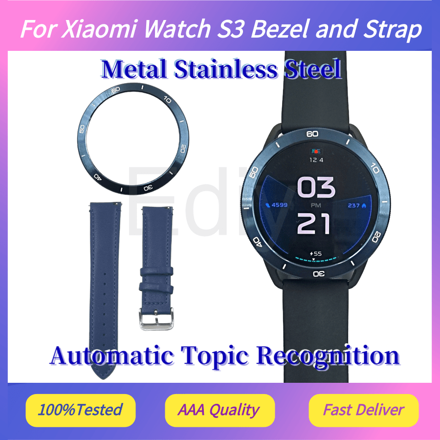 For Xiaomi Watch S3 Bezel and  - đánh giá và giá Xiaomi Smartwatch S3 Accessories