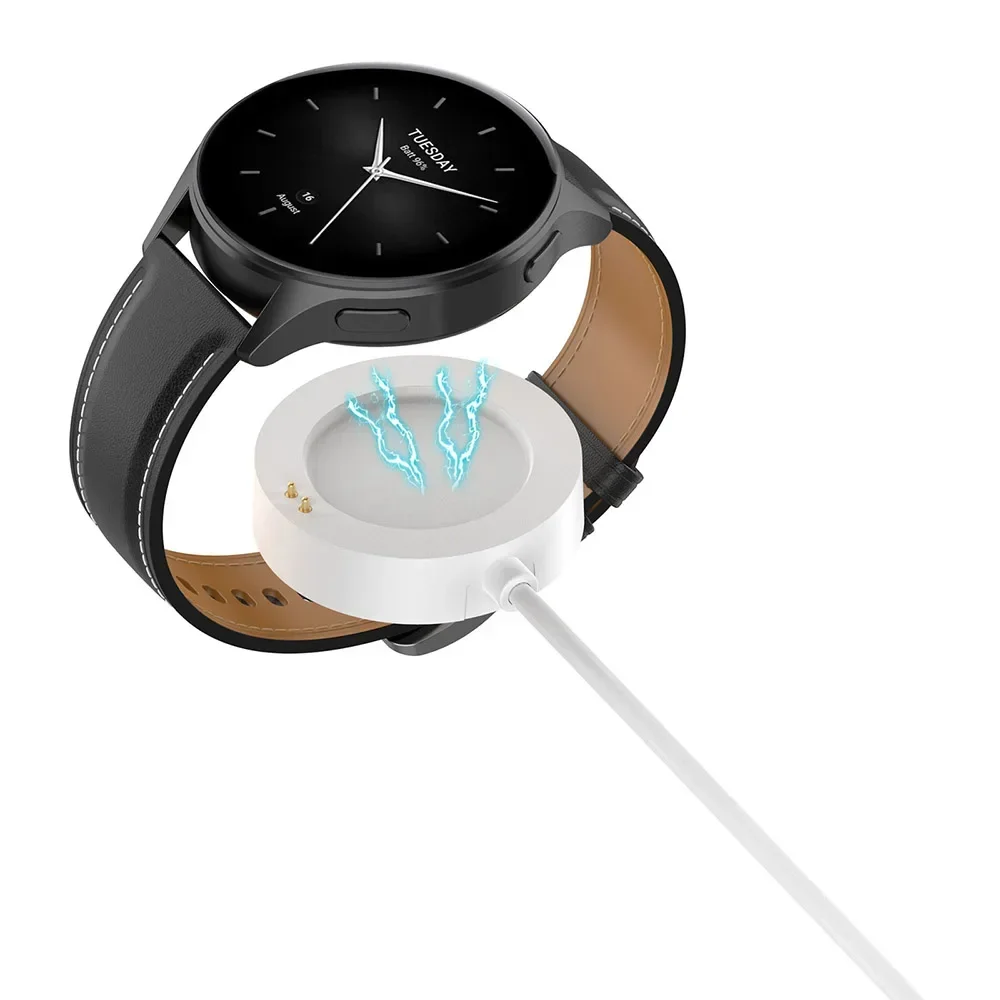 White Smartwatch Charging Cabl - đánh giá và giá Xiaomi Smartwatch S3 Accessories
