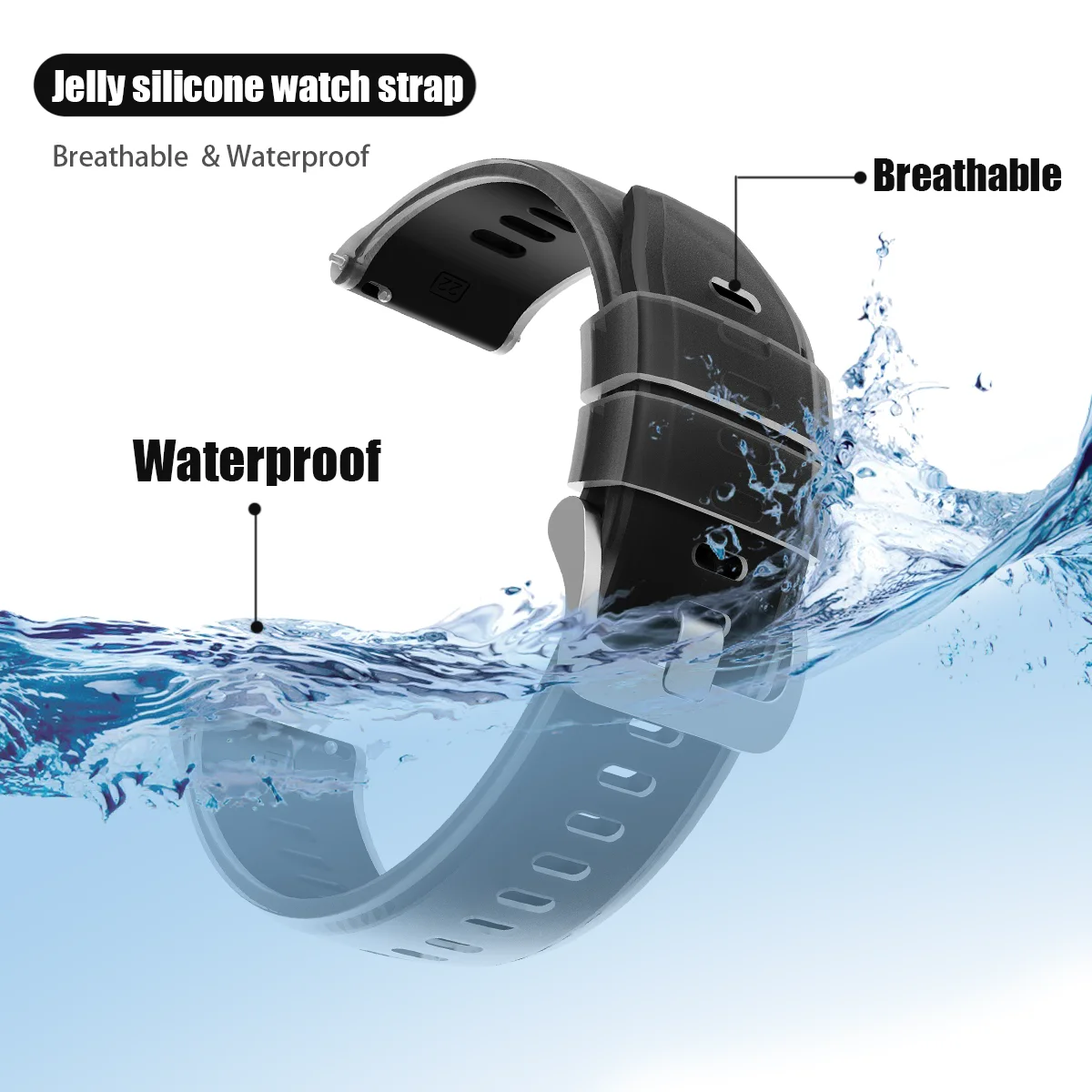 Translucent Silicone Strap For - đánh giá và giá Xiaomi Smartwatch S3 Accessories