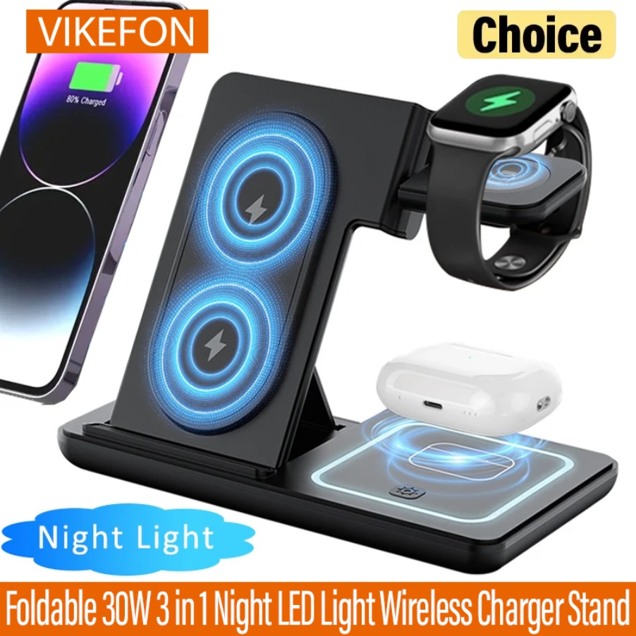 3 in 1 Foldable Night LED Ligh - đánh giá và giá Smartwatch Ac