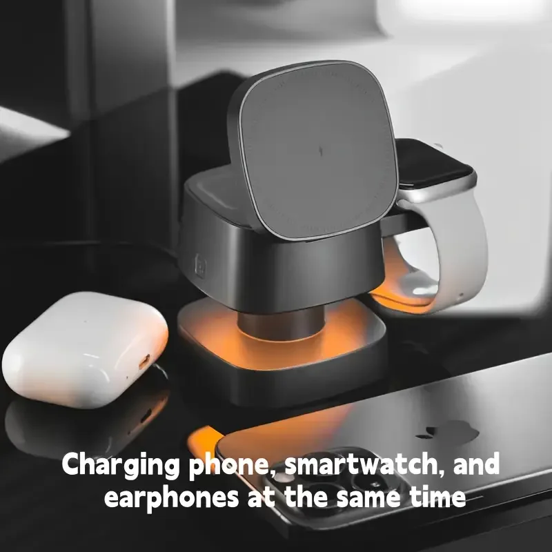 Magnetic 3 in 1 Wireless Charg - đánh giá và giá Smartwatch Ac