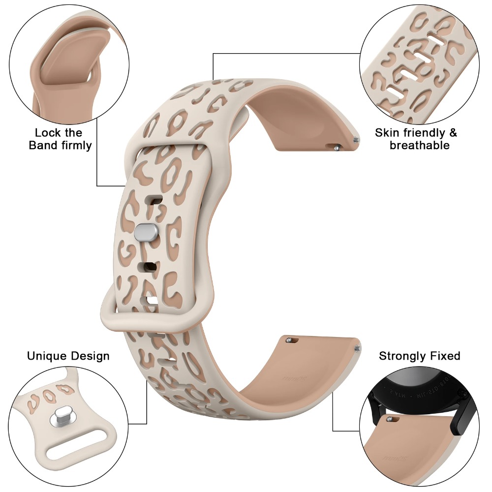 Silicone Leopard Strap For Xia - đánh giá và giá Xiaomi Smartwatch S3 Accessories