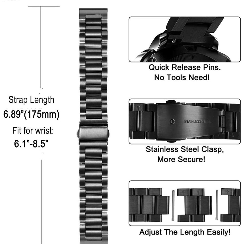Steel Strap For Huawei Watch G - đánh giá và giá Titan Smartwatch Accessories