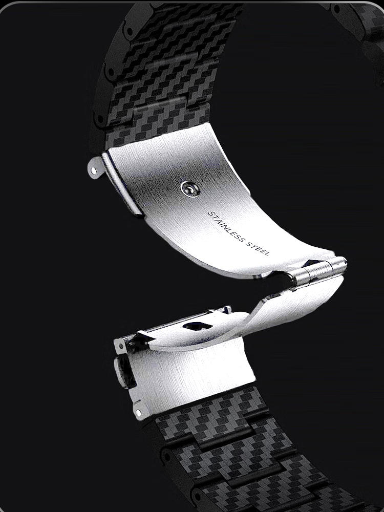 Carbon Fiber Strap For Xiaomi  - đánh giá và giá Xiaomi Smartwatch S3 Accessories