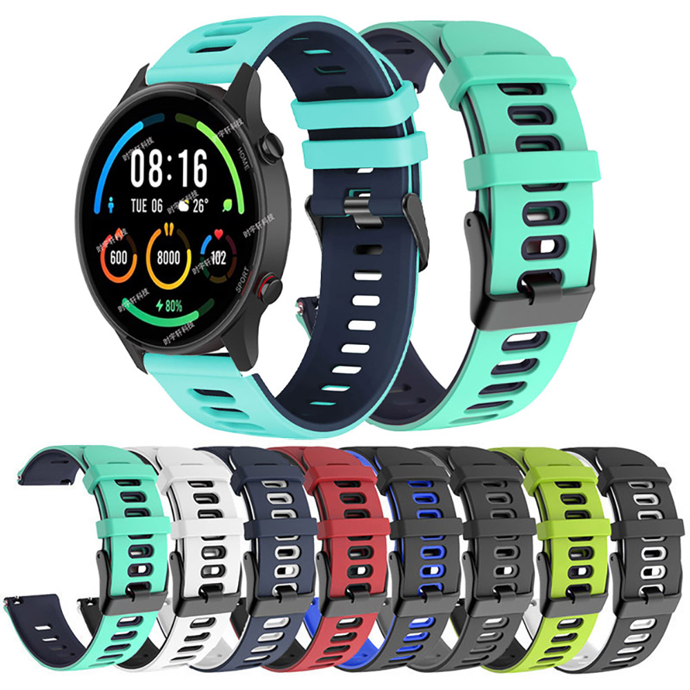 22mm Two-Tone Sports Strap For - đánh giá và giá Xiaomi Smartwatch S3 Accessories