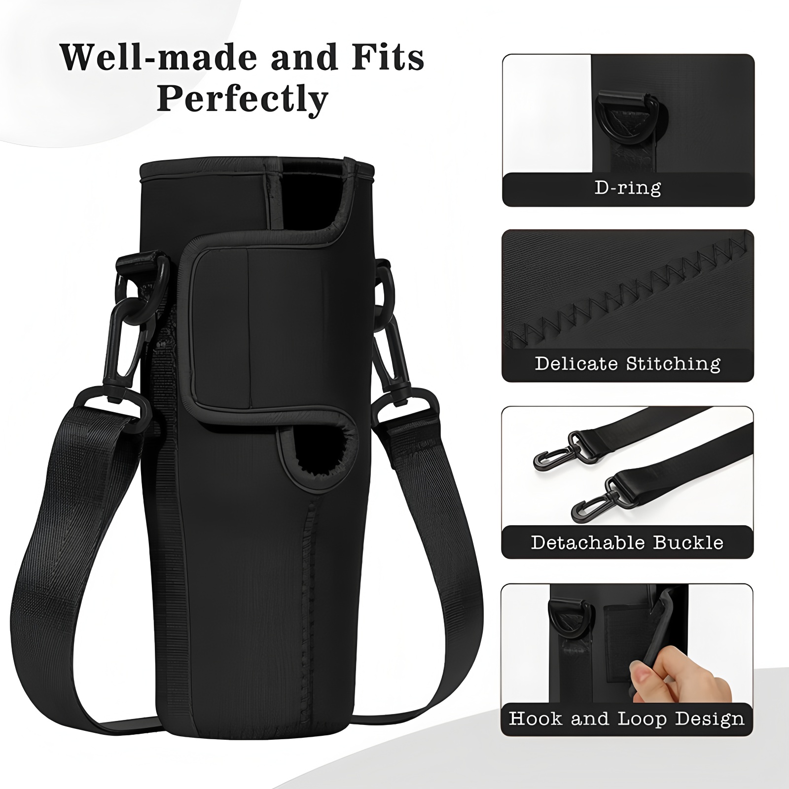 Large 40oz Insulated Leak Proo - đánh giá và giá Rugged Sport Strap